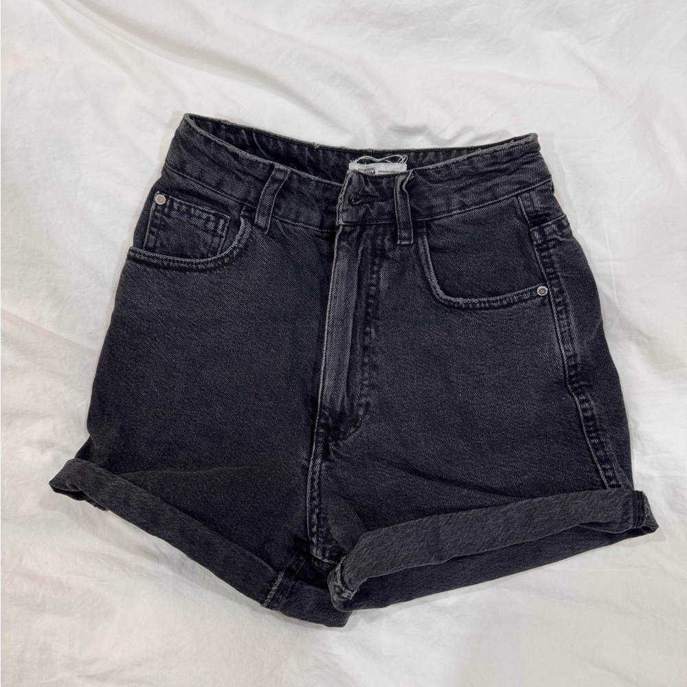 Zara high waisted mom jeans